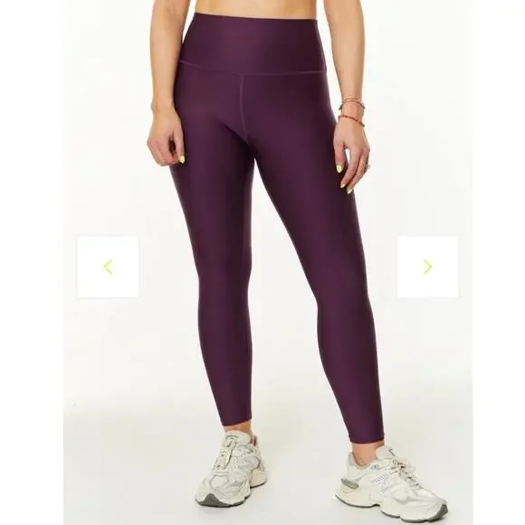 Alo Yoga 7/8 High Waist Airlift Legging Dark Plum Sculpting Compression Studio - Picture 2 of 16